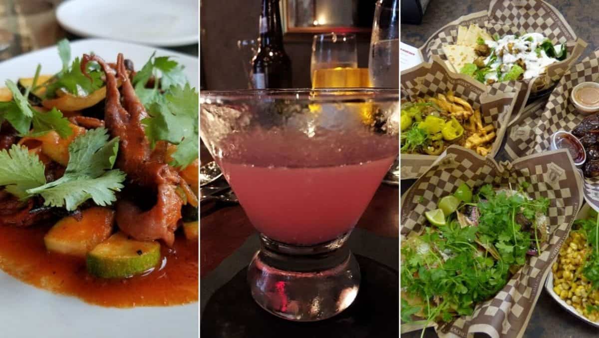 Collage of food